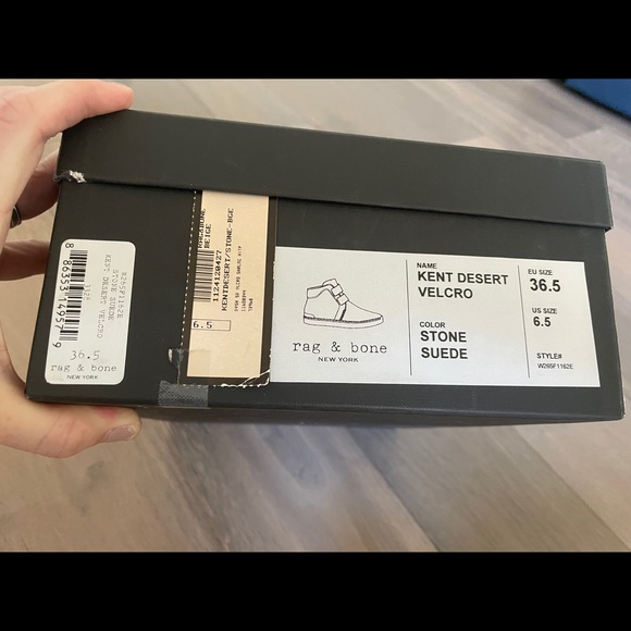 rag & bone Kent Desert Velcro boots - Picture 6 of 6